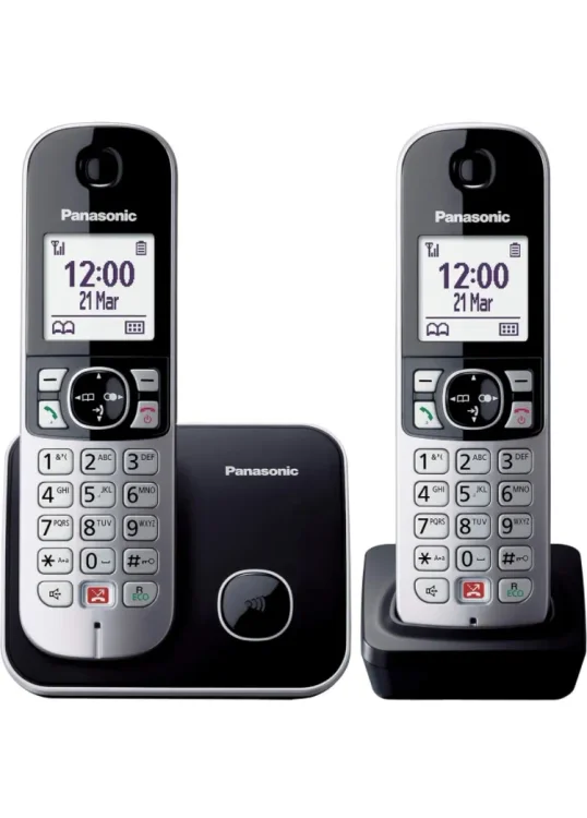 Teléfono Inalámbrico Panasonic de 2 bases con Altavoz - Compra en IC Global Ferretería en TSO Tienda