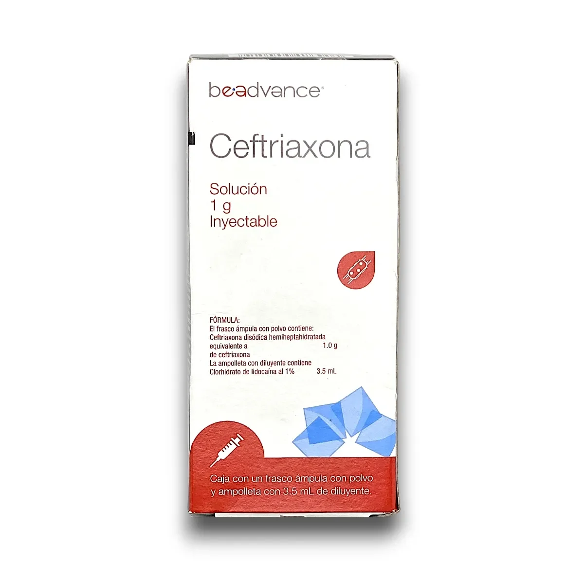 Ceftriaxona 1g iny (Rosefin Beadvance) - Compra en FarmaExpress en TSO Tienda