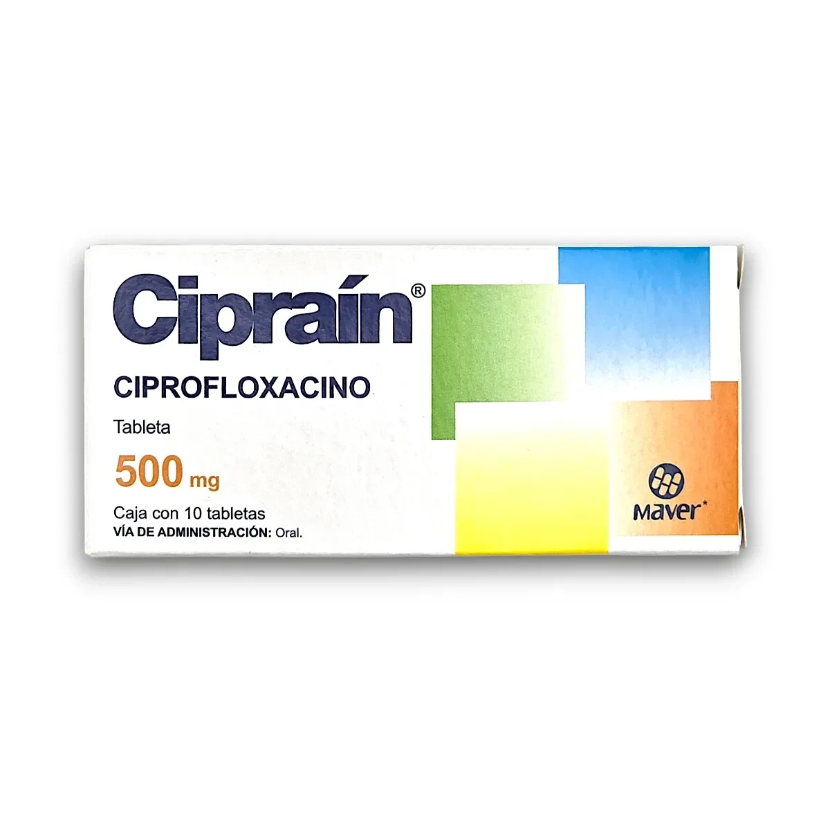 Ciprofloxacino 500mg 10tab. (Cipraín) - Compra en FarmaExpress en TSO Tienda