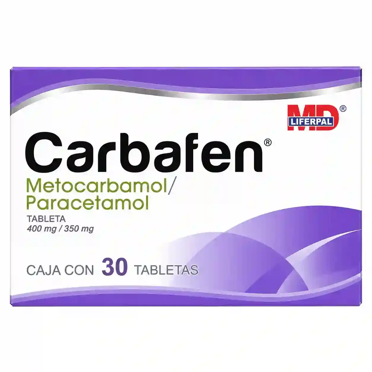 Metocarbamol / Paracetamol 30tab (Carbafen) - Compra en FarmaExpress en TSO Tienda