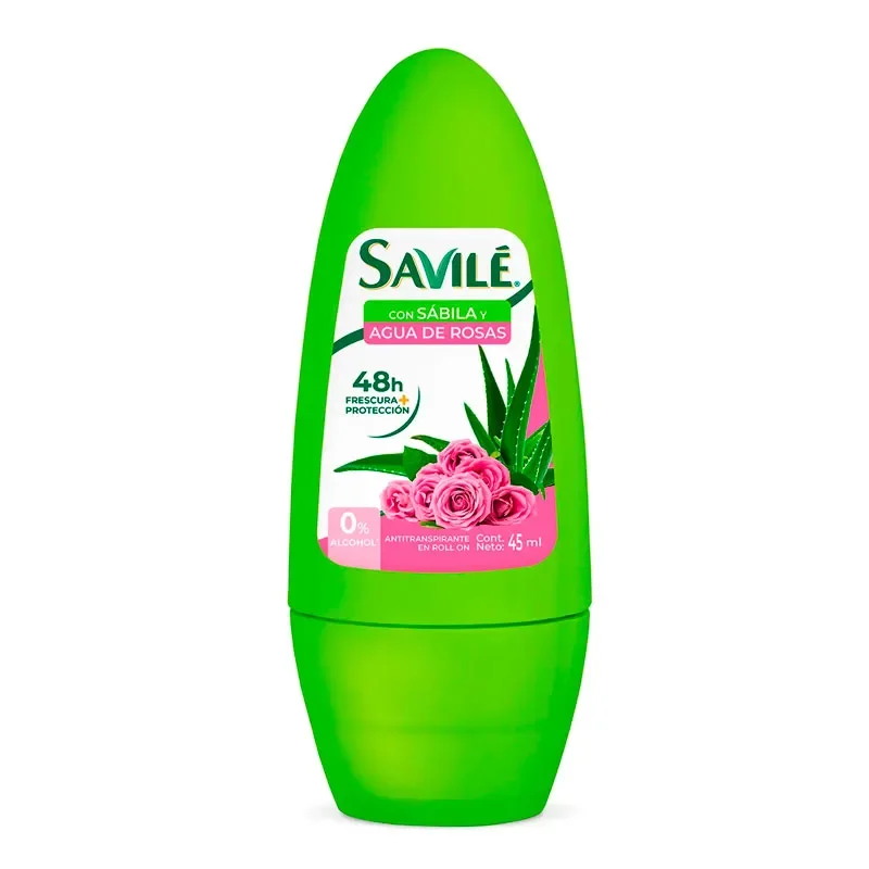 Desodorante de mujer Savile agua de rosas roll on (45ml) - SAVILE - Compra en El Mercadito en TSO Tienda