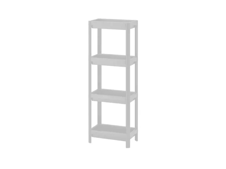 Carrito auxiliar blanco Ikea (4 niveles) - Compra en IC Global Ferretería en TSO Tienda