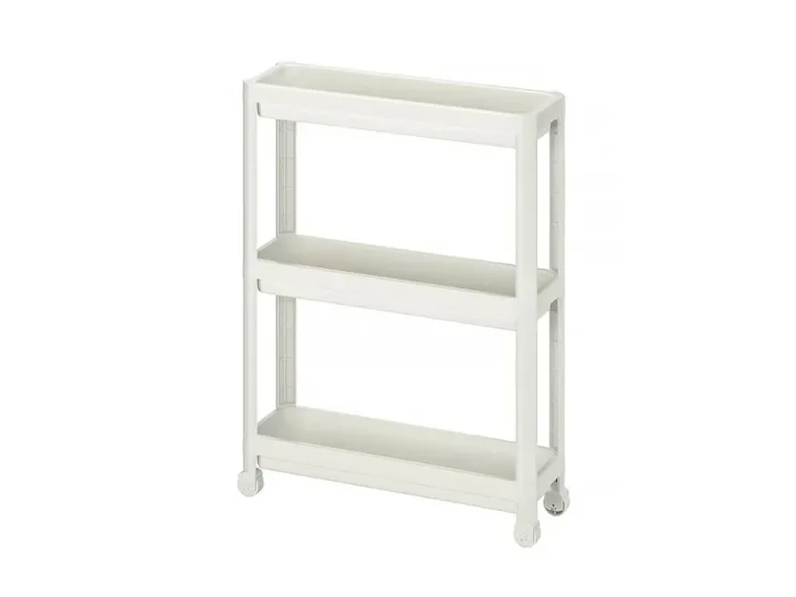 Carrito auxiliar blanco Ikea (3 niveles) - Compra en IC Global Ferretería en TSO Tienda