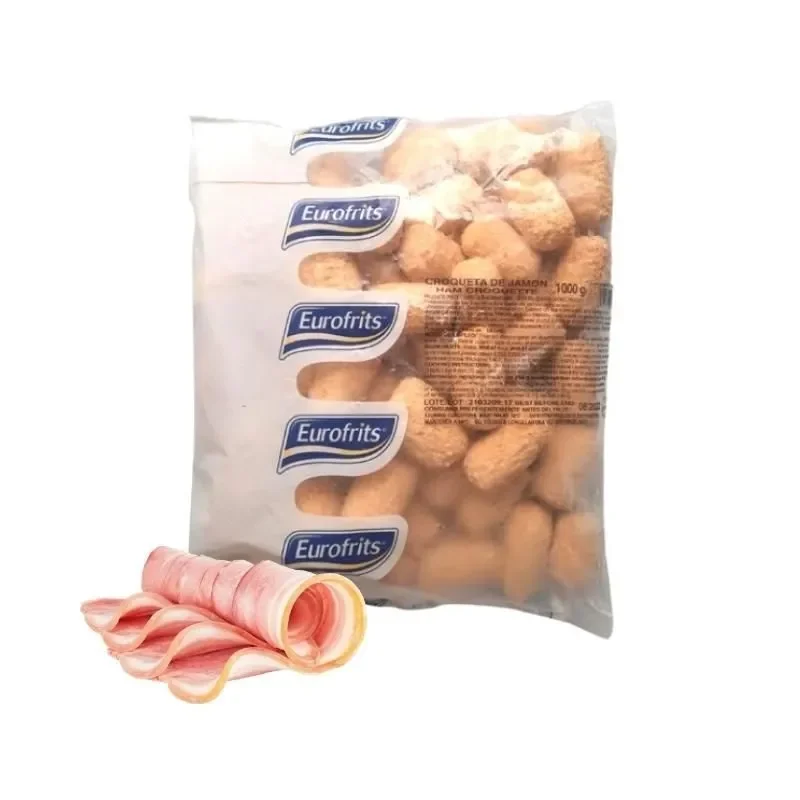 Croquetas de jamon Eurofrits (1000 gr) - EUROFRITS - Compra en El Mercadito en TSO Tienda