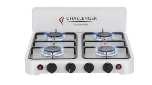 Cocina de Sobremesa / Cocina de Gas / Challenger / 4 Hornillas - Compra en IC Global Ferretería en TSO Tienda
