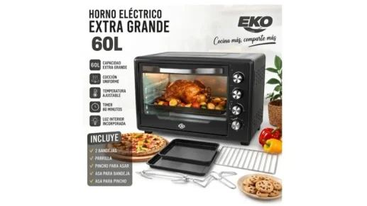 Horno Eléctrico / Eko / 60 Litros - Compra en IC Global Ferretería en TSO Tienda
