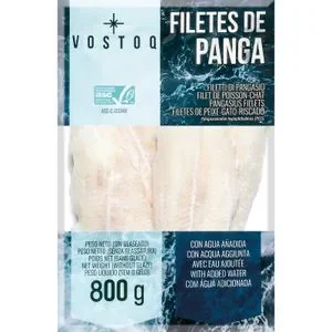 Filetes de pescado Panga bolsa 1kg (P.Neto 800g sin glaseo) Vostoq - Vostoq - Compra en El Mercadito en TSO Tienda