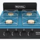 Cocina de meseta de 4 hornillas a Gas / Royal - Royal - Compra en IC Global Ferretería en TSO Tienda 1