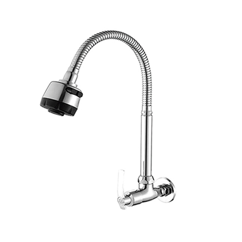 Grifo - llave - pila individual flexible para fregadero.