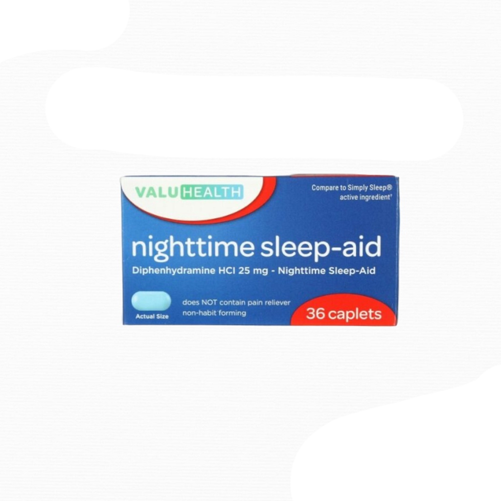 Ayuda a dormir en las noches 36 tabletas (difenhidramina)