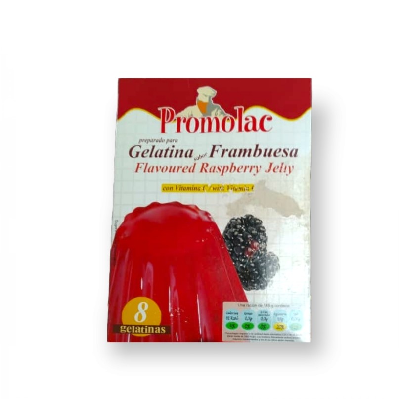 Gelatina paquete de 8 raciones (sabor vario)