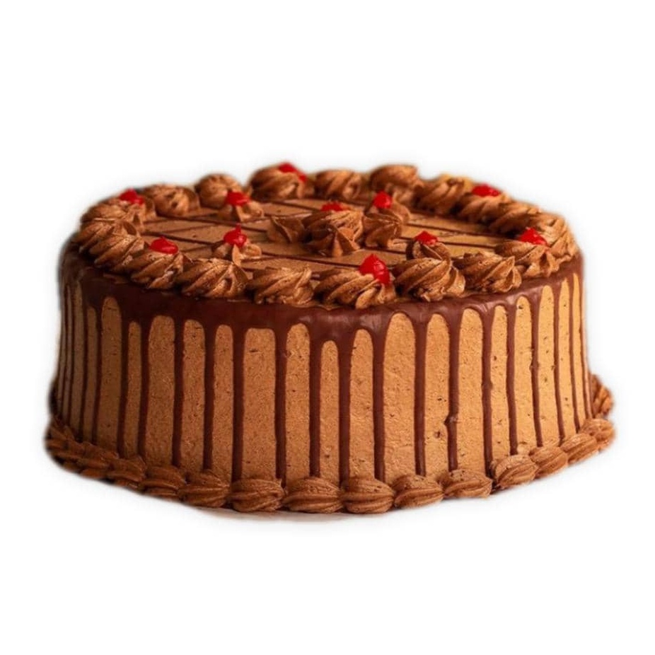 Cake de Nata y Chocolate con cobertura de chocolate