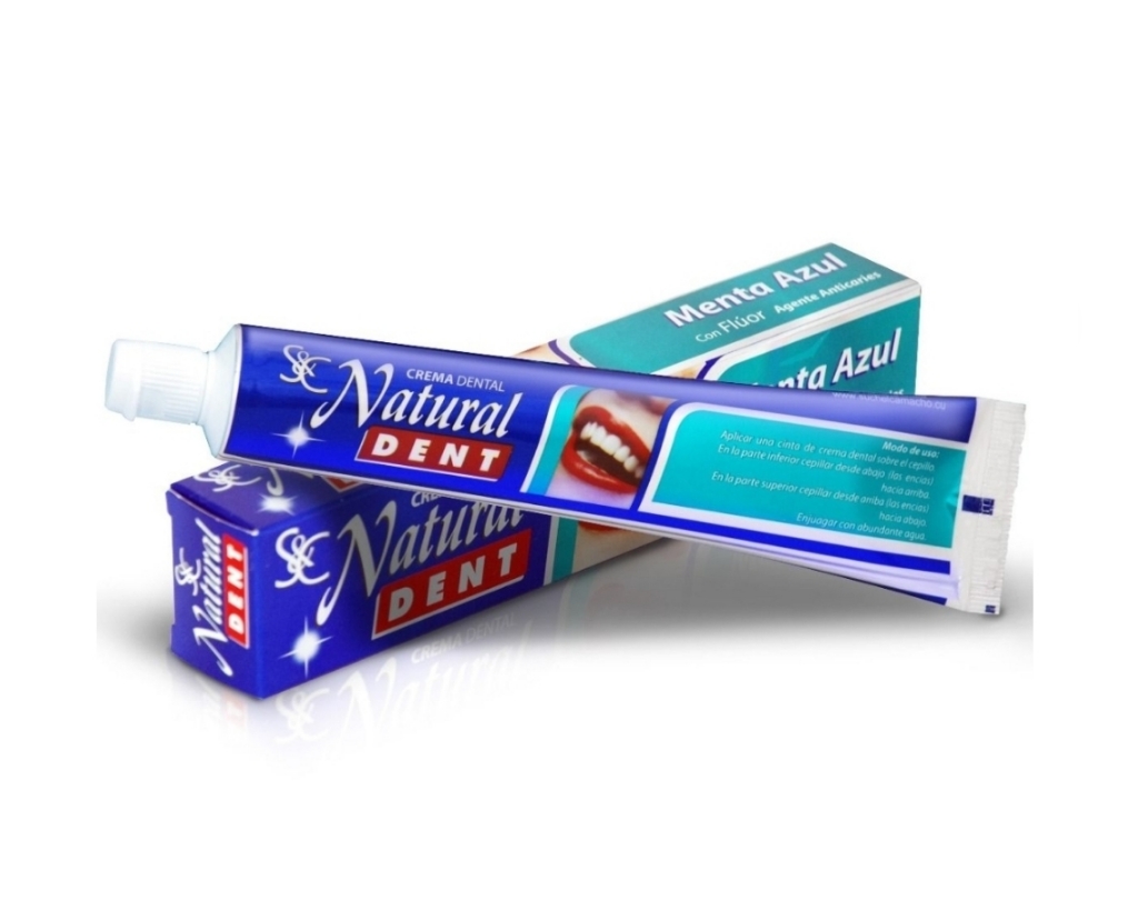 Crema dental Menta azul 100g