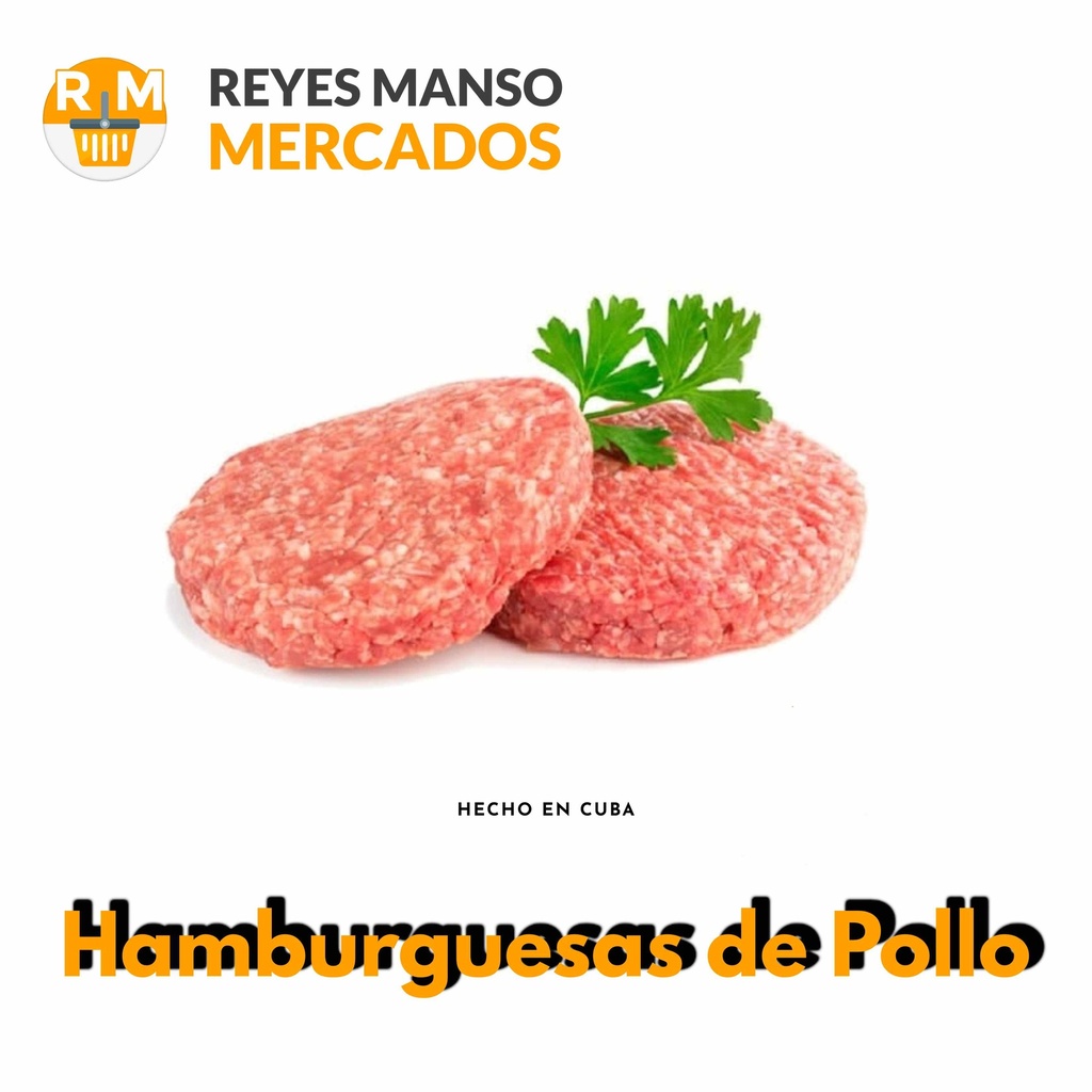 Hamburguesas de Pollo (4 unidades)