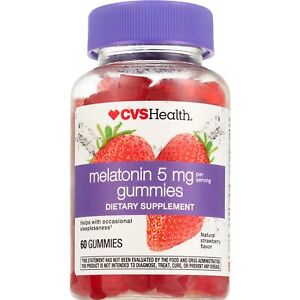 Melatonin 5 mg 60 Gummies CVS