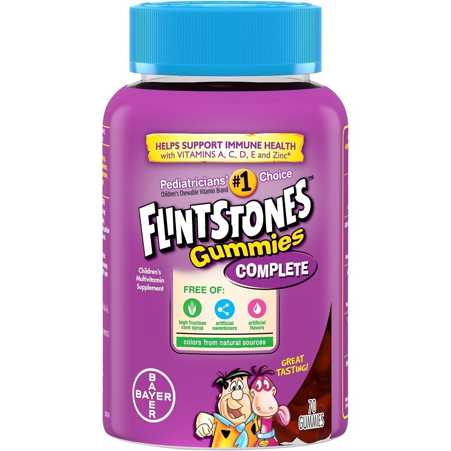 Multivitaminas para niños FLINSTONES (70 gomitas)