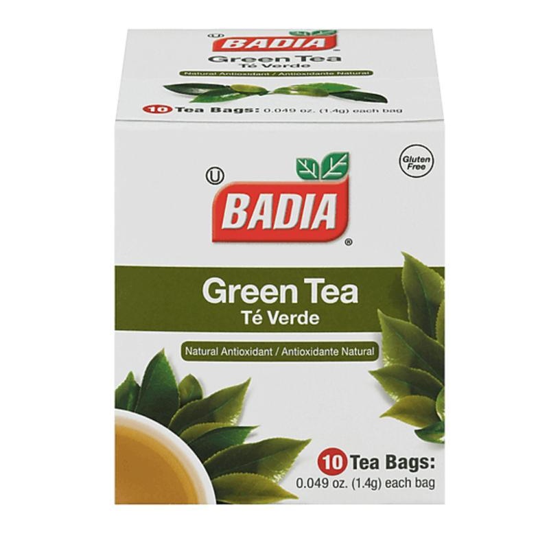 Té Verde Badia (0.045 oz) (caja de 10 bolsitas)