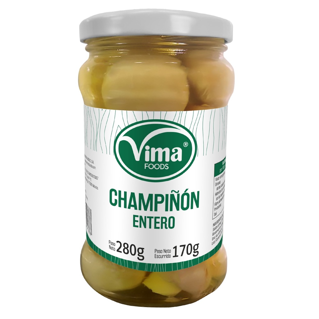 Champiñón entero 314ml VIMA