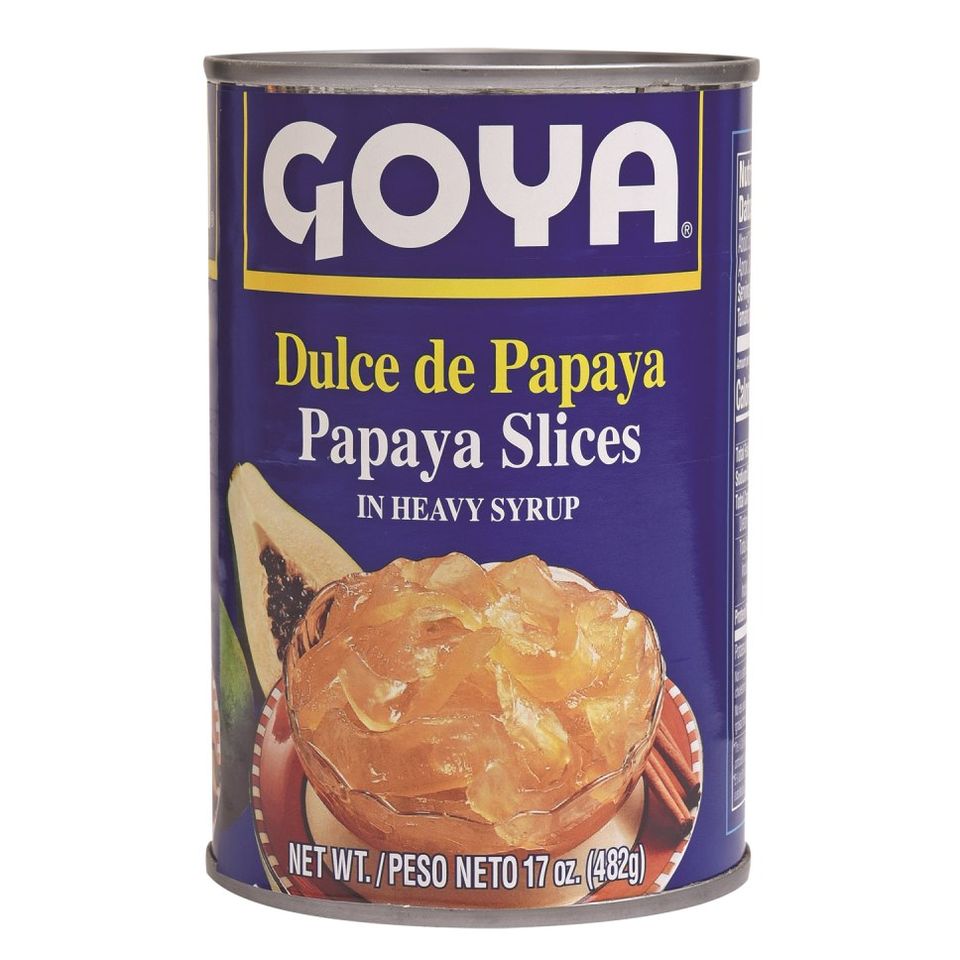Dulce de Fruta bomba en Almíbar Goya 482g (17 Oz)