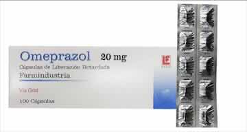 Omeprazol 20mg (1 blíster de 10 tabletas)