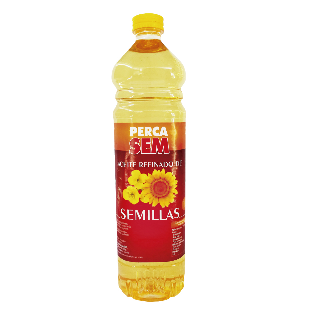 Aceite de cocina marca Perca Sem (1 Lt)