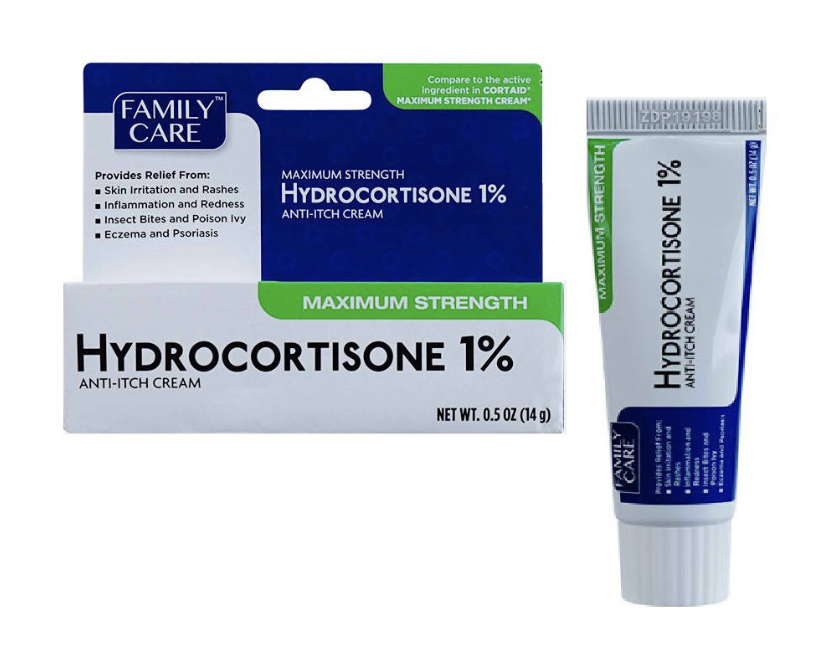Hydrocortisone 1%.  (1 tubo de 14g)
