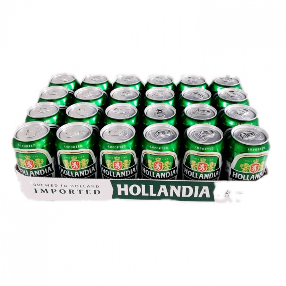 Caja de cerveza importada lata (24 x 330ml) marca variada