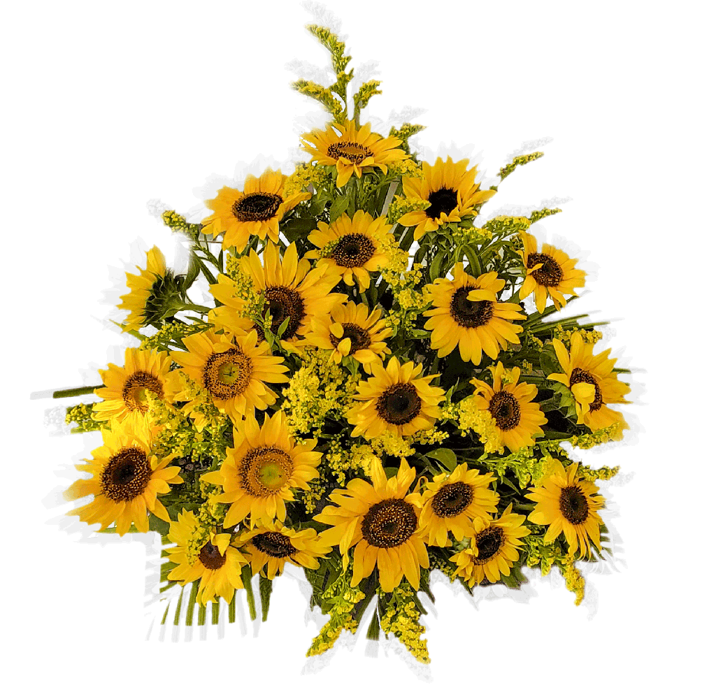 Arreglo con Girasoles