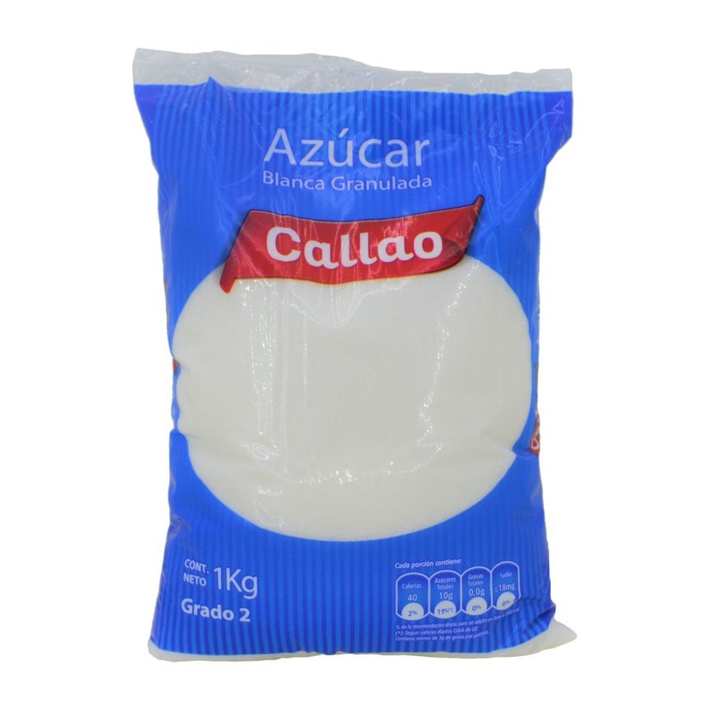 Azúcar Blanca Importada Callao (2.2 Lb/1 Kg)