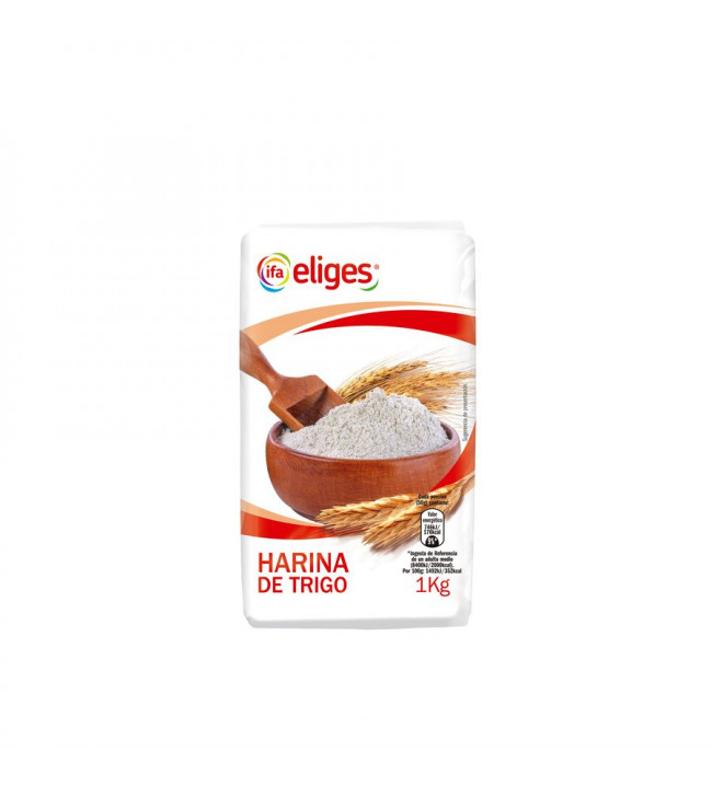 Harina De Trigo Ifa Eliges Paquete 1 Kg