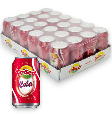 Refresco Frised sabor Cola (24 ud / 330 ml)