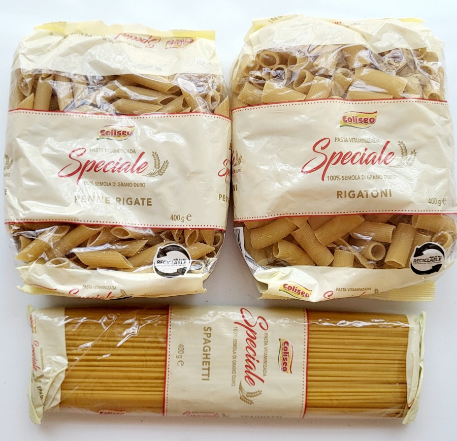 Combo Spaguetti+penne rigate+Rigatoni(400g)
