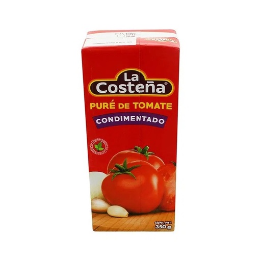 Puré de Tomate (400 gr) marca variada