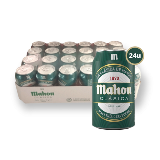 Cerveza Mahou caja (330ml * 24 ud)