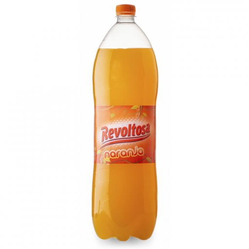 Refresco Gaseado de Naranja marca Revoltosa (2 Lt)