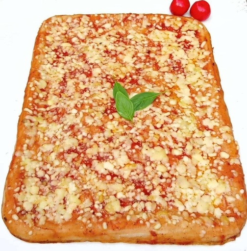 Pizza familiar de queso