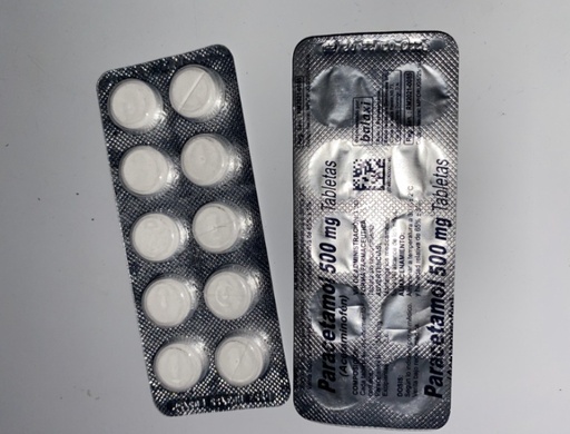 Paracetamol 500mg (1 blister de