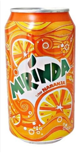 Refresco Miranda Sabor Naranja (355ml)