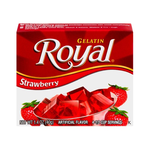 Gelatina Royal  Fresa (40 g)