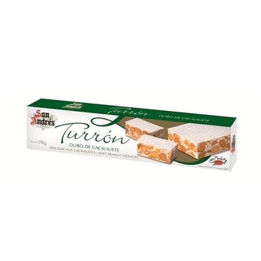 Turrón Duro 70 Gr San Andres