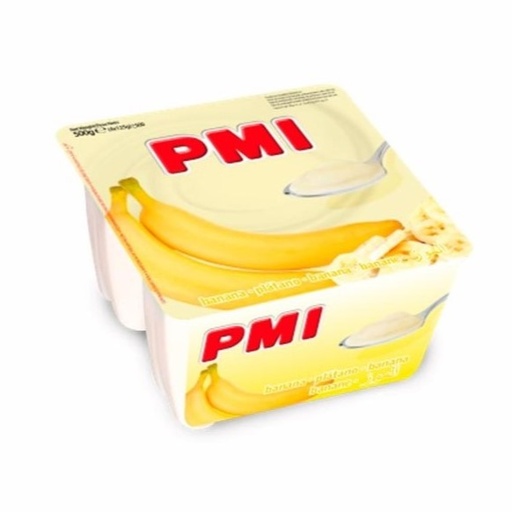 Yogurt PMI Platano Pascual 120gx4 unidades