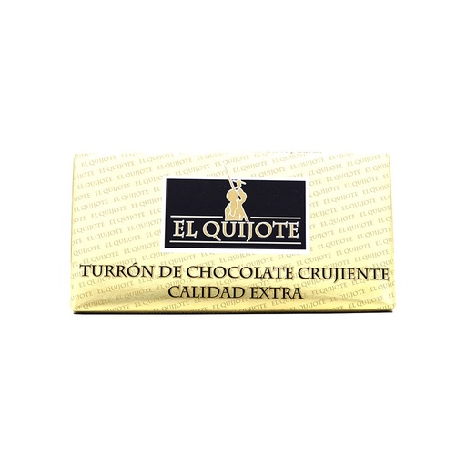 Turrón Chocolate Crujiente Extra El Quijote 200g