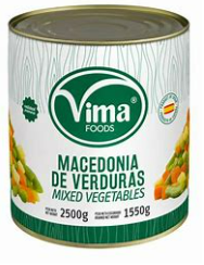Macedonia Verduras (2500g)