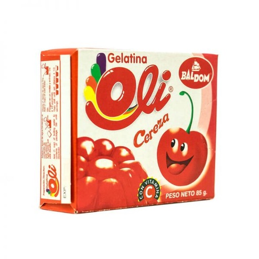 Gelatina de Cereza Oli 3 Oz