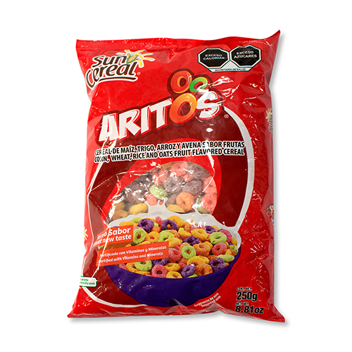 Cereal fruti aritos 250 g
