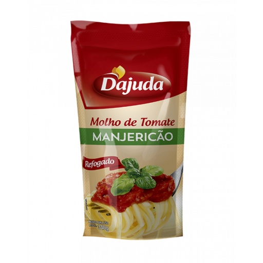 Salsa de tomate con albahaca D'ajuda (340 g / 12 oz)