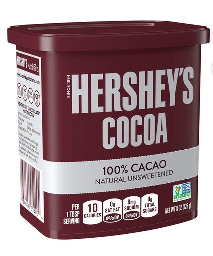 Chocolate Hershey Cocoa 8 Oz (226g)