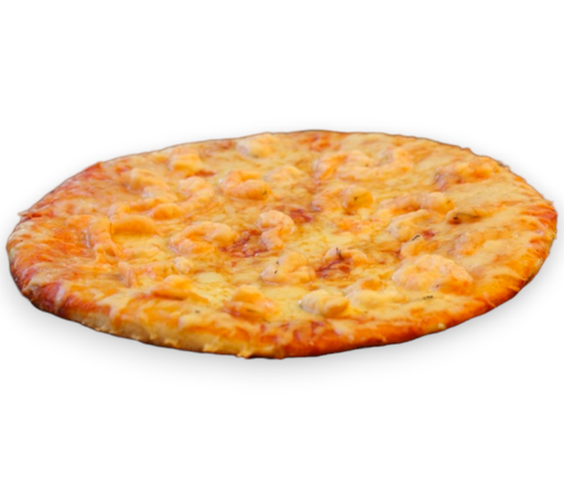 Pizza napolitana de camarón