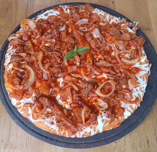 Pizza napolitana de cerdo